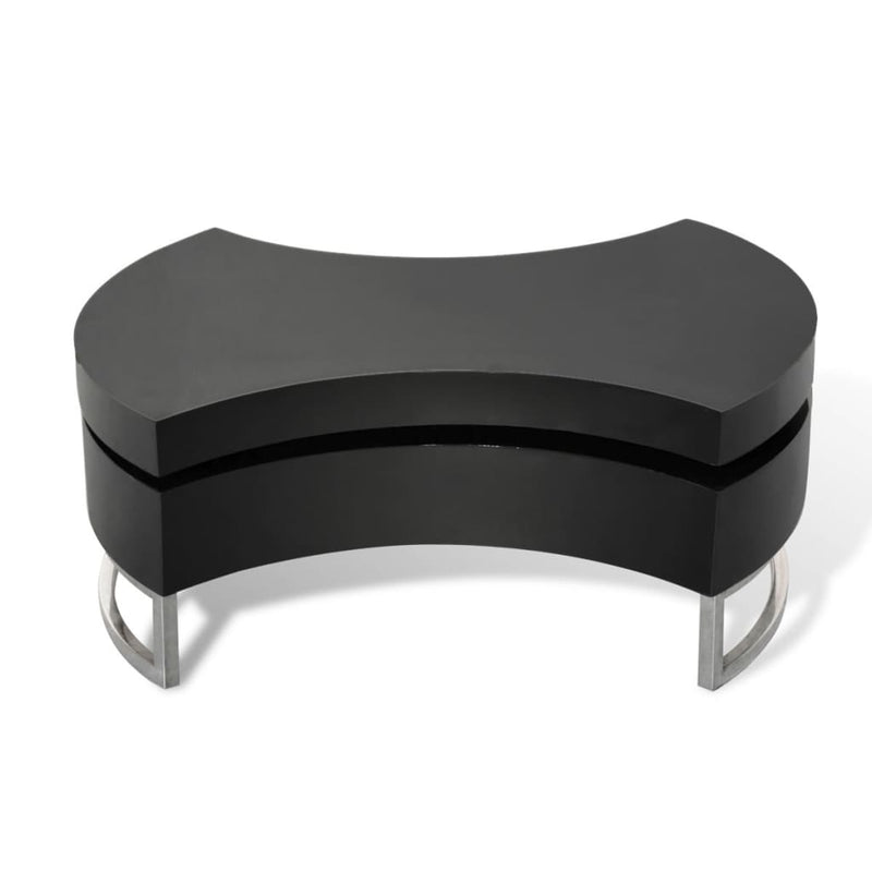Coffee Table Shape-adjustable High Gloss White