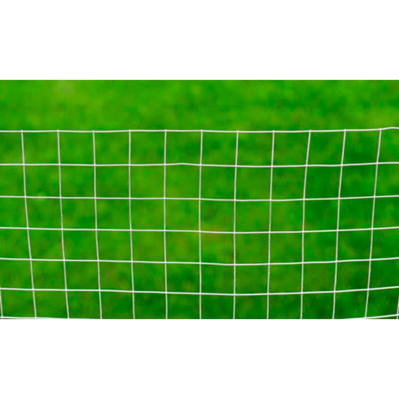 vidaXL Chicken Wire Fence Galvanised Steel 25x1 m Silver