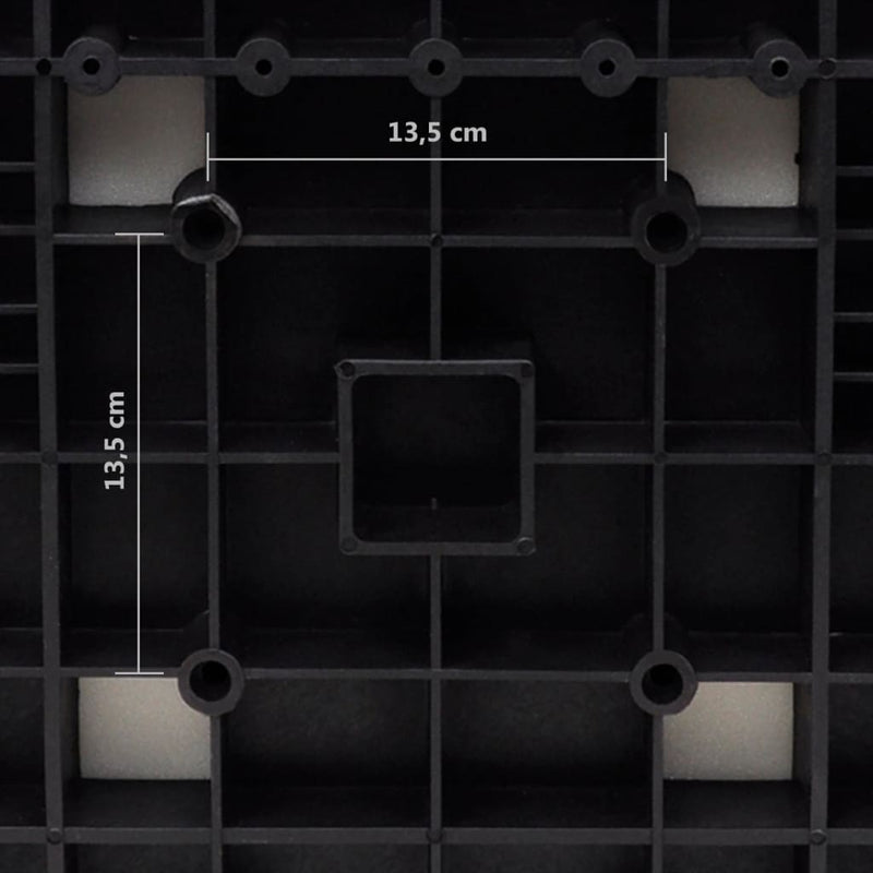 vidaXL Boat Seat Foldable Backrest with Blue-white Pillow 41x36x48 cm