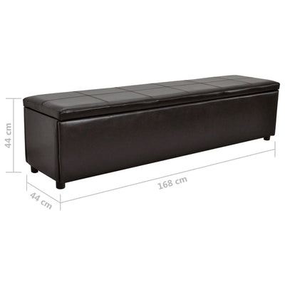 Storage Bench Brown Large Size