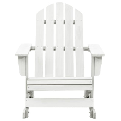 vidaXL Garden Rocking Chair Wood Brown