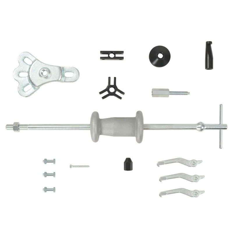 vidaXL Universal Axles Slide Hammer Puller Set Kit