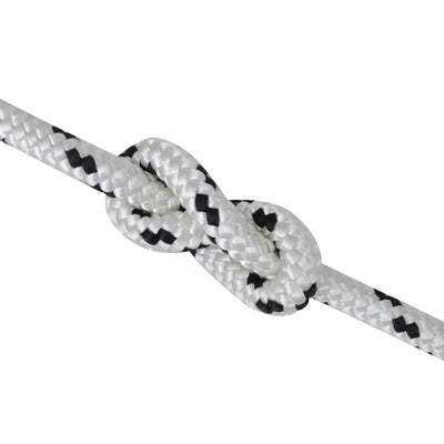 vidaXL Braided Rope Coil Boat Line Polyester 6 mm x 50 m