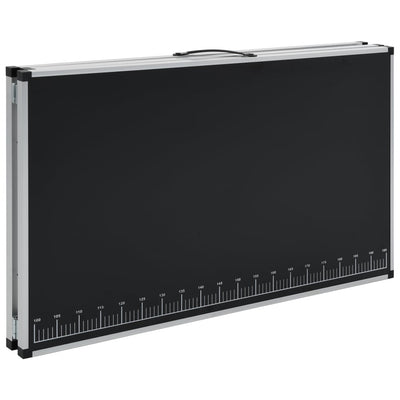 vidaXL Wall Paper Pasting Table Aluminium & Steel