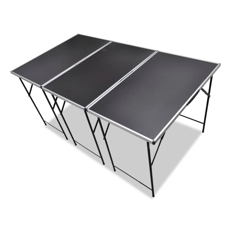 vidaXL Pasting Tables 3 pcs Foldable