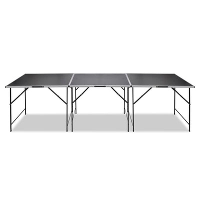 vidaXL Pasting Tables 3 pcs Foldable