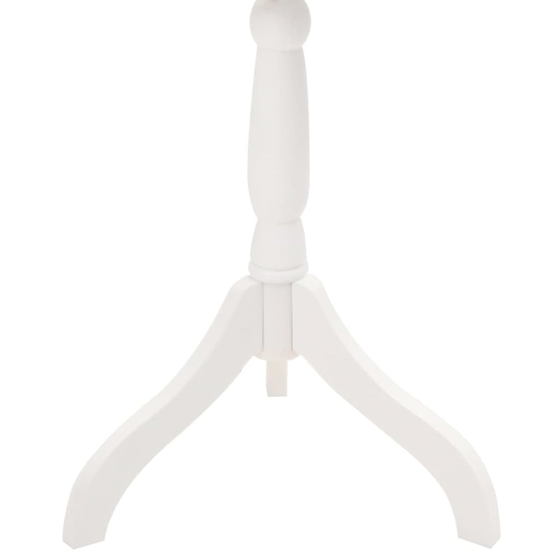 Ladies Bust Display Mannequin Cotton White With Rose