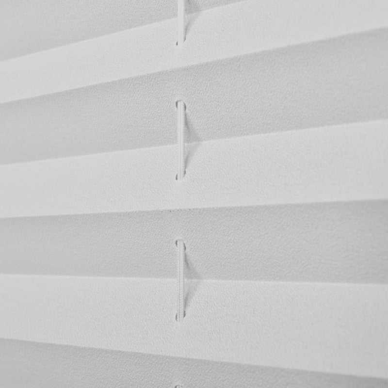 Plisse Blind 110x200cm White Pleated Blind
