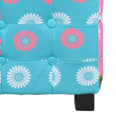 vidaXL Patchwork Foot Stool Hocker Pastoralism Style Quality