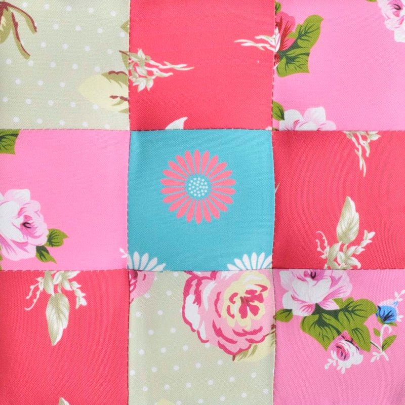 vidaXL Patchwork Foot Stool Hocker Pastoralism Style Quality