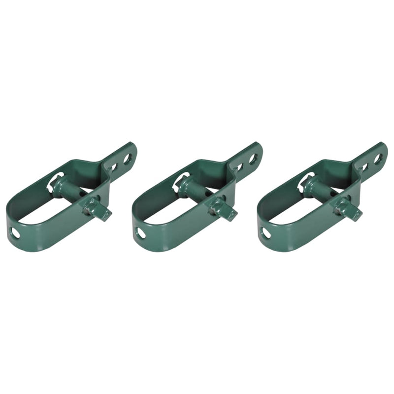 vidaXL Chain Link Fence with Posts Spike Steel 1.5x15 m