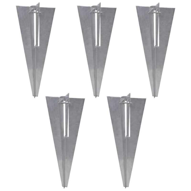 vidaXL Chain Link Fence with Posts Spike Steel 1.5x15 m