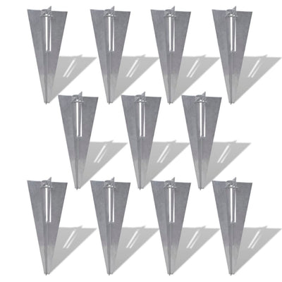 vidaXL Chain Link Fence with Posts Spike Steel 1.5x25 m