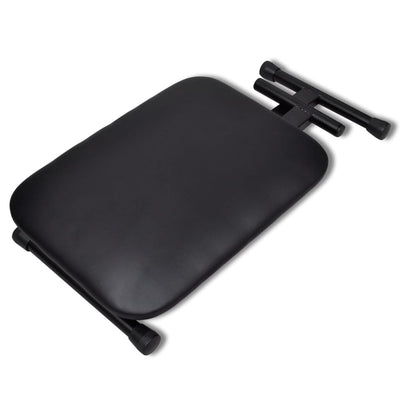 vidaXL Adjustable Keyboard Stand and Stool Set