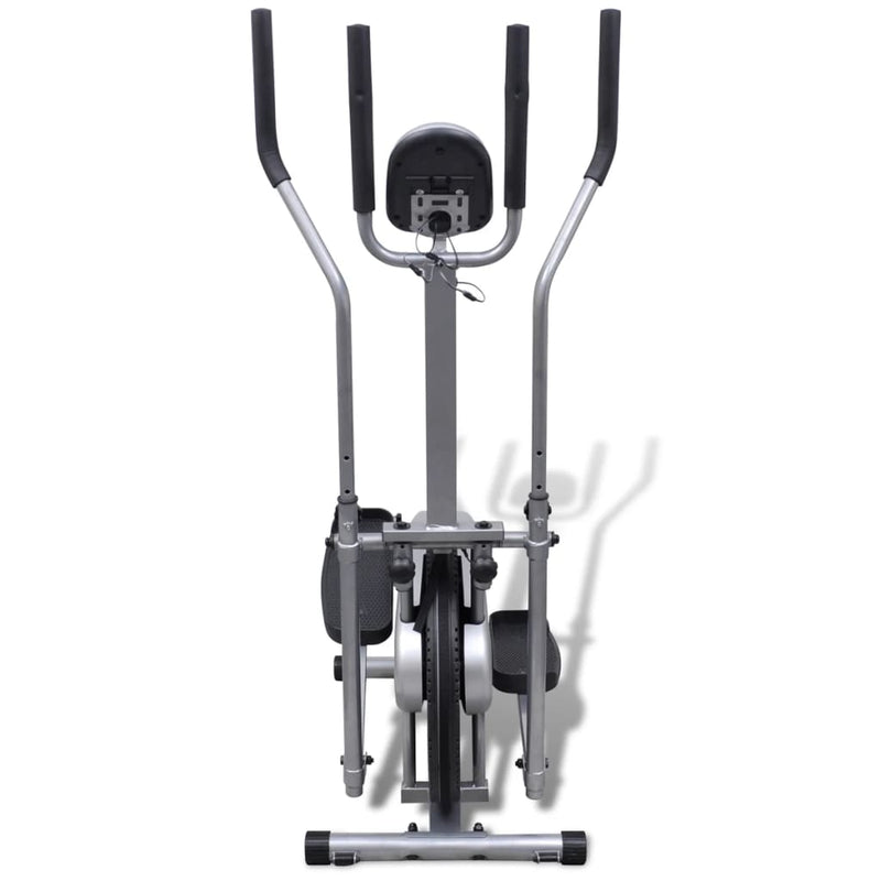 vidaXL Orbitrac Elliptical Trainer Exercise Bike 4 Pole Pulse