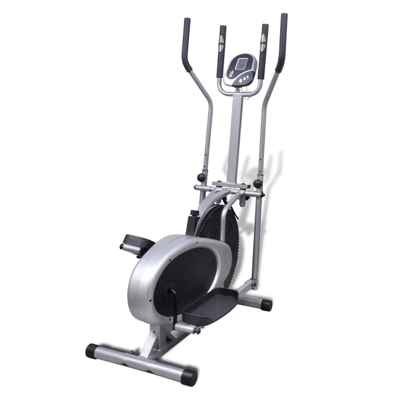 vidaXL Orbitrac Elliptical Trainer Exercise Bike 4 Pole Pulse