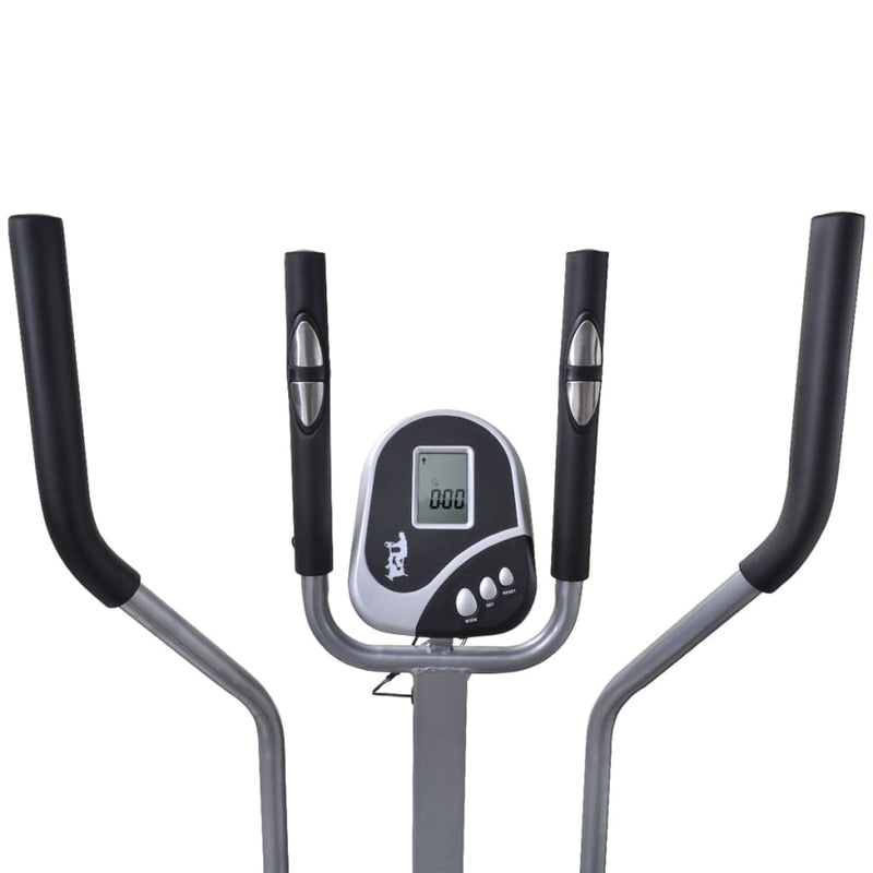 vidaXL Orbitrac Elliptical Trainer Exercise Bike 4 Pole Pulse