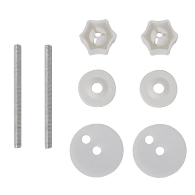 vidaXL Toilet Seats with Soft Close Lids MDF Black