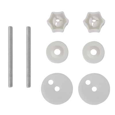 vidaXL Toilet Seats with Soft Close Lids MDF Black