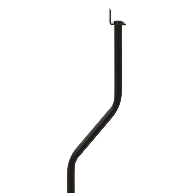 vidaXL Universal Speaker Stand 2 pcs Black