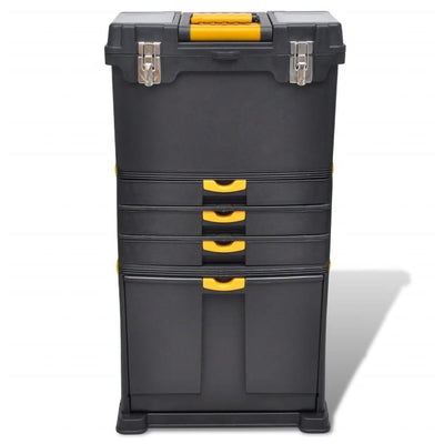 vidaXL Tool Case Chest Tool Trolley Portable