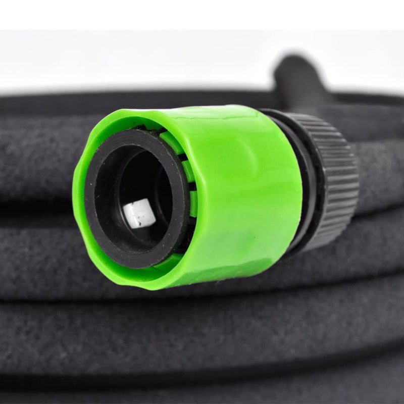 vidaXL Soaker Hose Watering & Irrigation Garden 1/2" Connector 50 m