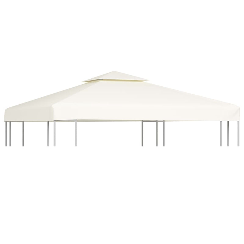 Water-proof Gazebo Cover Canopy Replacement 310 g / m² Beige 3 x 3 m