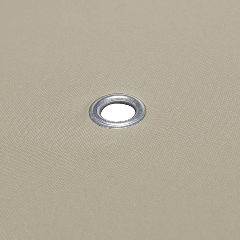 Water-proof Gazebo Cover Canopy Replacement 310 g / m² Beige 3 x 3 m