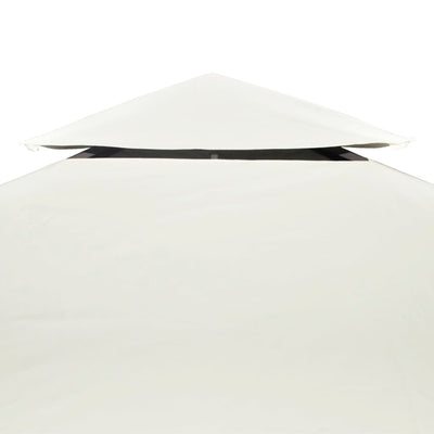 Water-proof Gazebo Cover Canopy Replacement 310 g / m² Beige 3 x 4 m