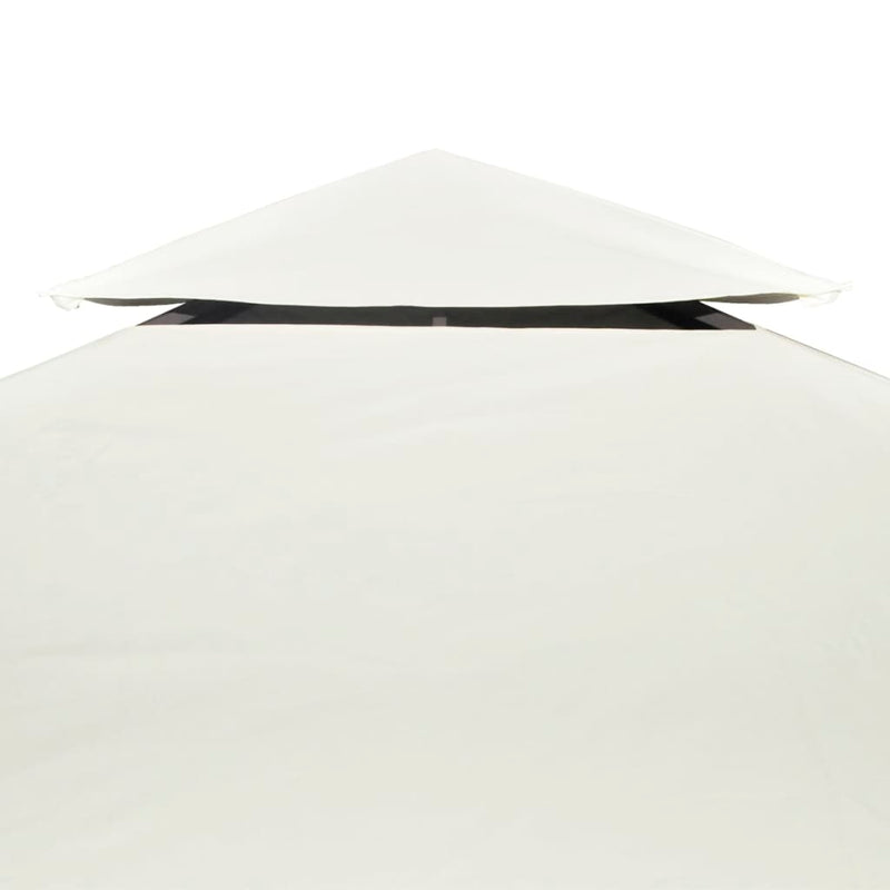 Water-proof Gazebo Cover Canopy Replacement 310 g / m² Beige 3 x 4 m