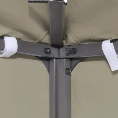 Water-proof Gazebo Cover Canopy Replacement 310 g / m² Beige 3 x 4 m