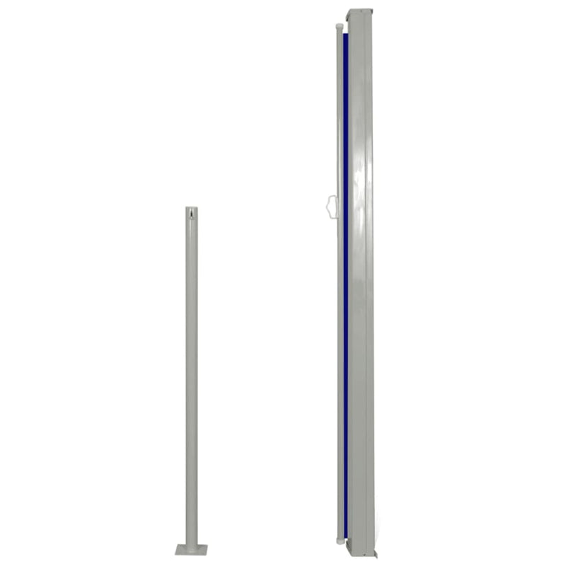 Patio Terrace Side Awning 160 x 300 cm Blue