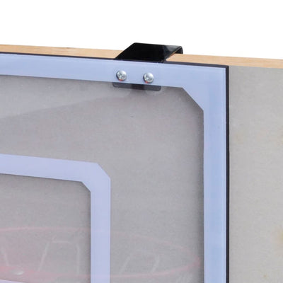 vidaXL Indoor Mini Basketball Hoop Set with Ball and Pump