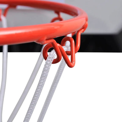 vidaXL Indoor Mini Basketball Hoop Set with Ball and Pump