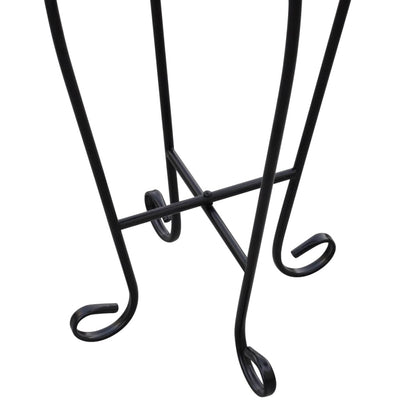 vidaXL Mosaic Plant Table Blue and White