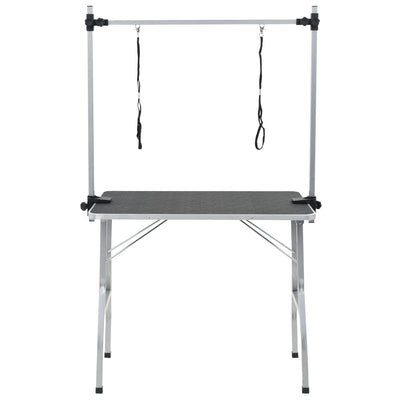 vidaXL Bath Grooming Table for Dogs 2 Loops
