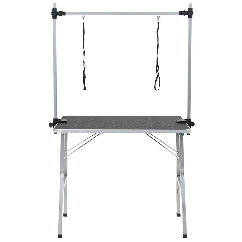 vidaXL Bath Grooming Table for Dogs 2 Loops