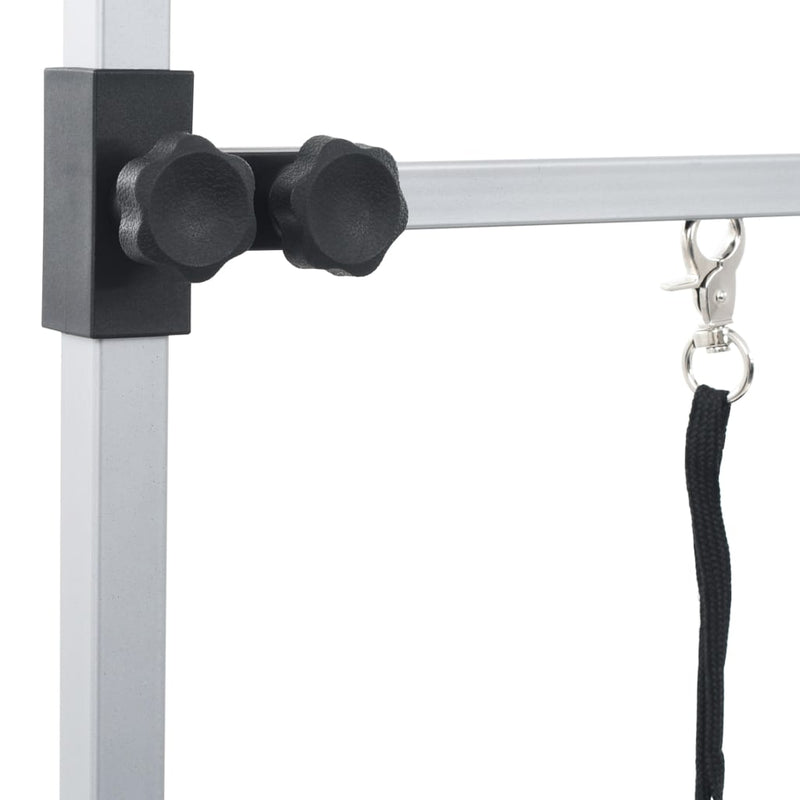 vidaXL Bath Grooming Table for Dogs 2 Loops