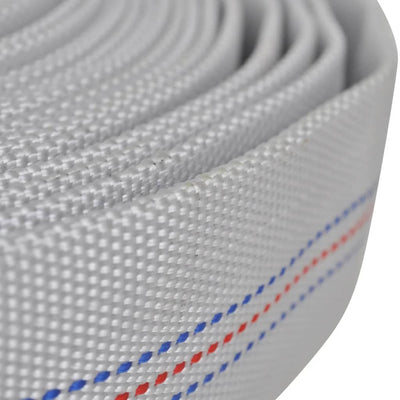 vidaXL Fire Hose Flat Hose 30 m with D-Storz Couplings 1 Inch