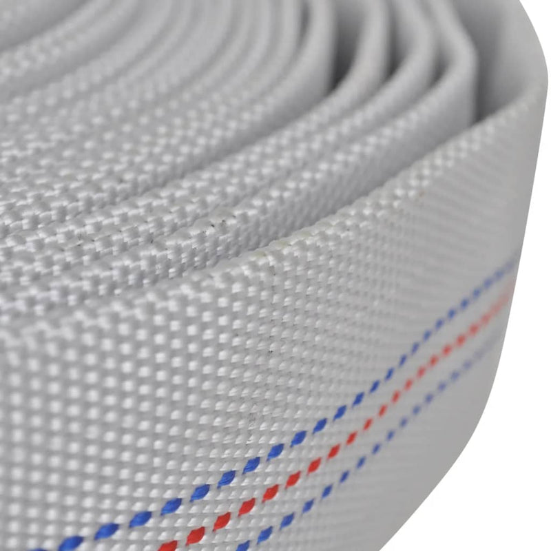 vidaXL Fire Hose Flat Hose 30 m with D-Storz Couplings 1 Inch