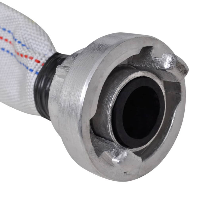 vidaXL Fire Hose Flat Hose 30 m with D-Storz Couplings 1 Inch