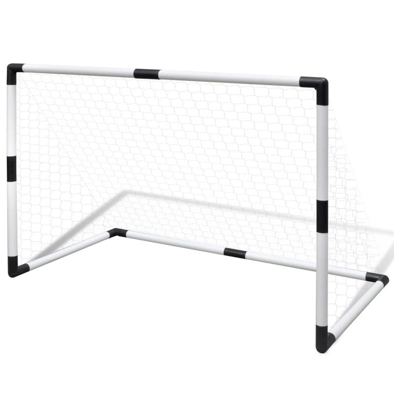 vidaXL Mini Soccer Goals Post Net Set 2 pcs for Kids 91.5 x 48 x 61 cm