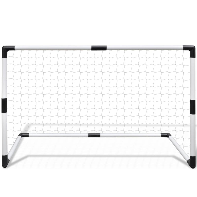 vidaXL Mini Soccer Goals Post Net Set 2 pcs for Kids 91.5 x 48 x 61 cm