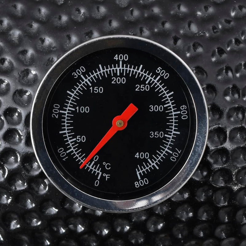 vidaXL Kamado Barbecue Grill Smoker Ceramic 76 cm