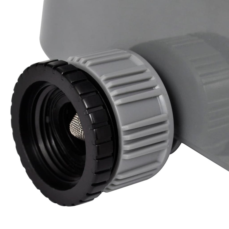 vidaXL Garden Electronic Automatic Water Timer Irrigation Timer Double Outlet