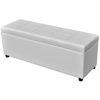 vidaXL Long Storage Bench Wood Black