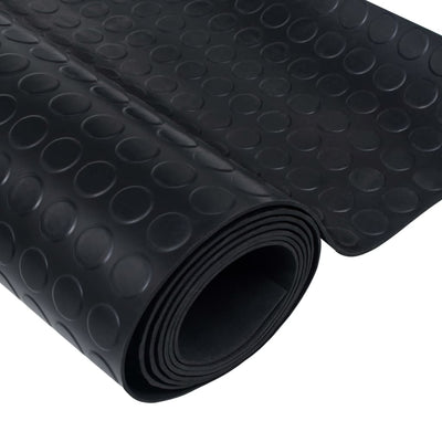 vidaXL Rubber Floor Mat Anti-Slip 5 x 1 m Checker Plate