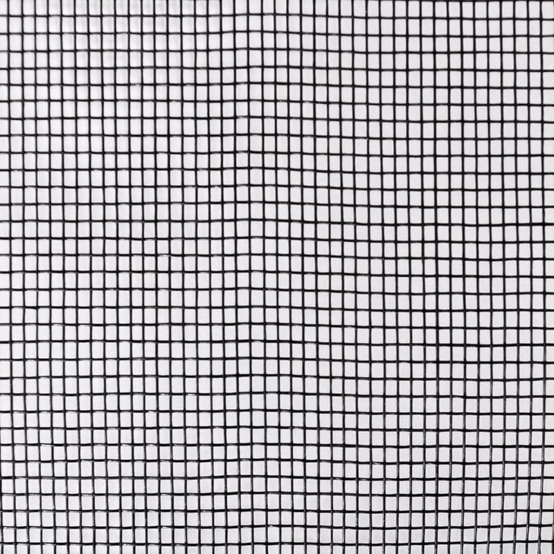 vidaXL Mesh Screen Fiberglass 100x500 cm Black