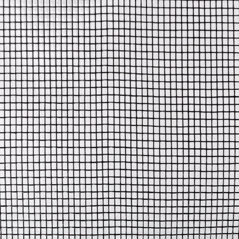 vidaXL Mesh Screen Fiberglass 100x500 cm Black