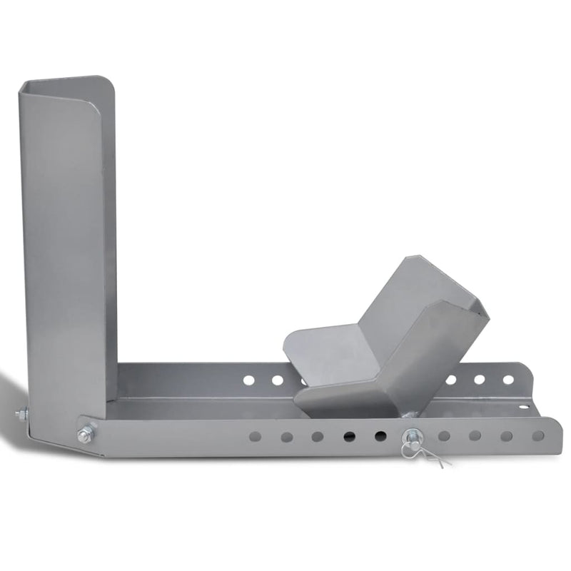 vidaXL Motorcycle Wheel Stand 10 holes